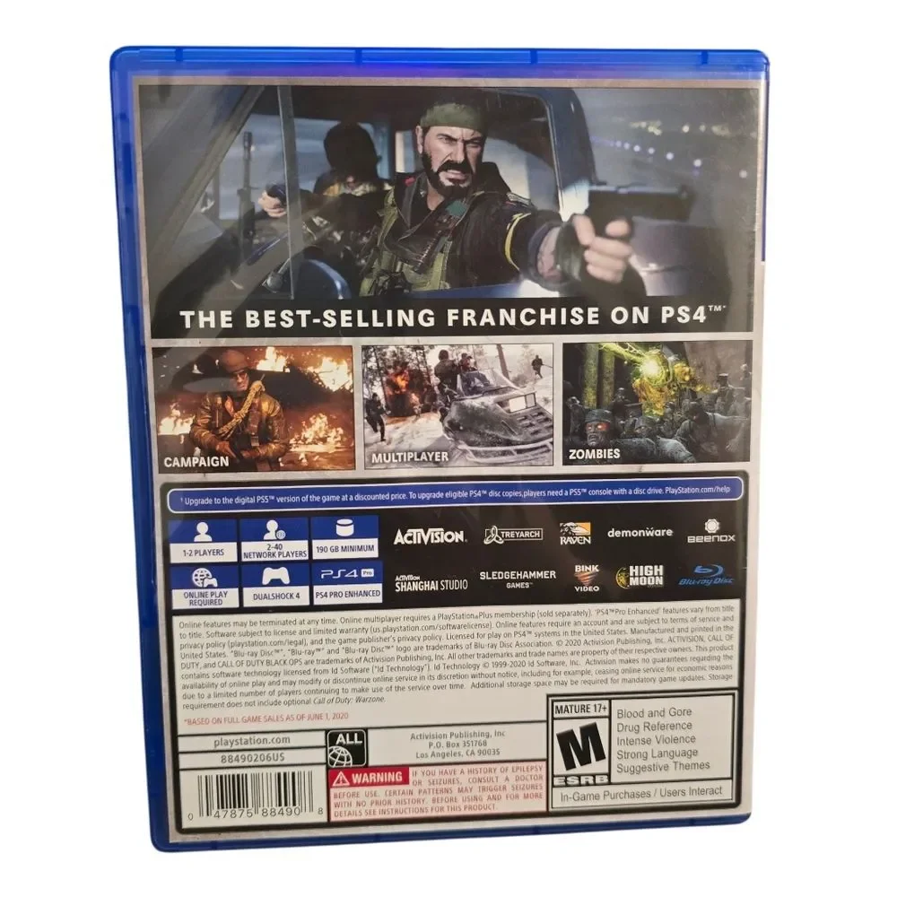 Sony call duty